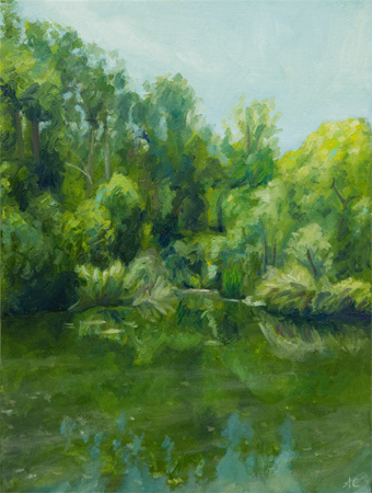 Barton Springs I by artist Alyssa Creagh